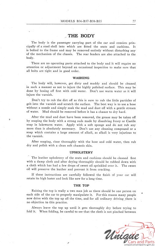 1914 Buick Reference Book Page 44